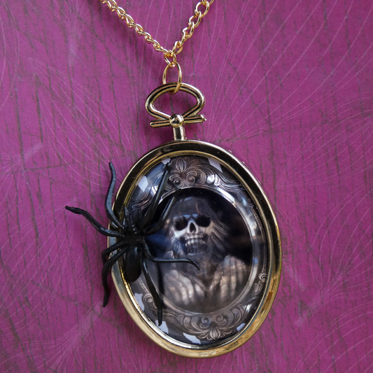 One of a Kind Spooky 3D Necklace