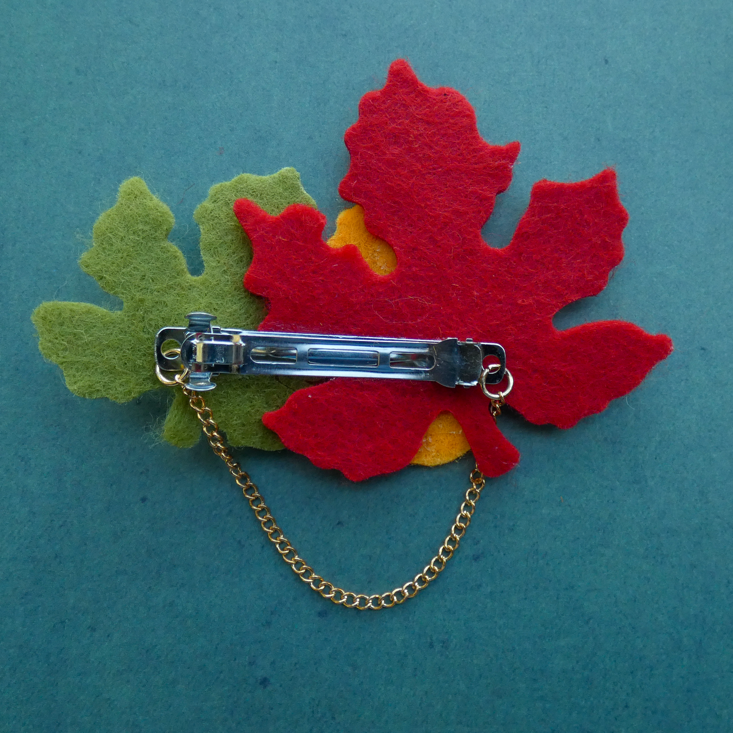 Autumn Leaves Hair Clip