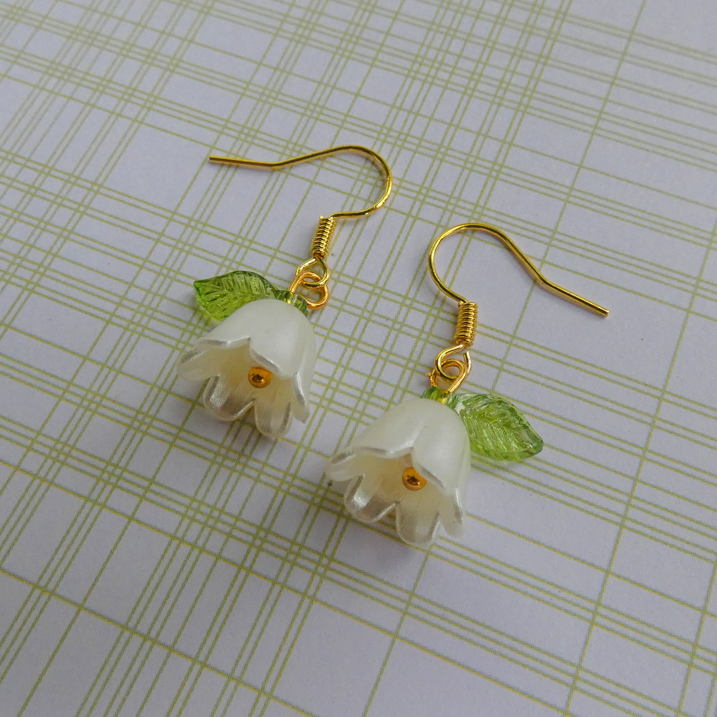 Lily of the Valley Dangle Earrings